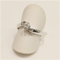 Anello Vidali Gioielli Donna in Oro bianco Zircone ANOR-33-34 - ANOR-33-34